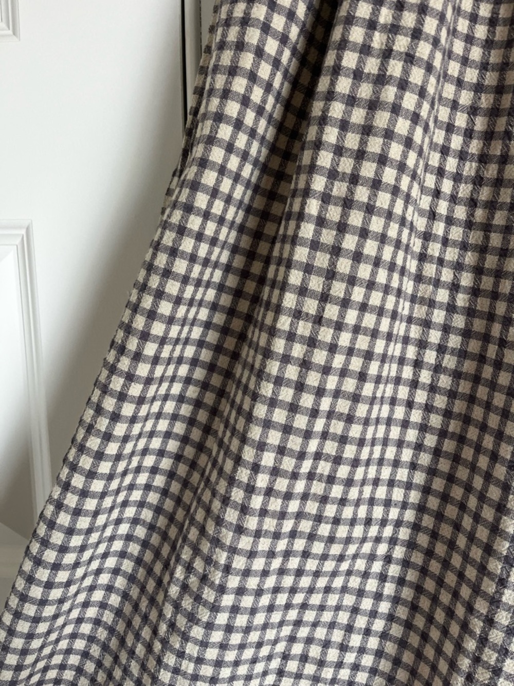 Avy & Co. Yollie Linen Gingham Pant- Wisteria - Picture 8 of 10